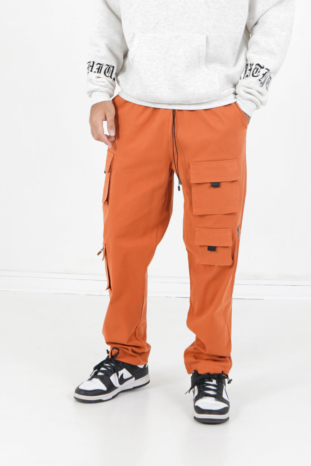 Sixth June - Cargo multi poches twill Orange