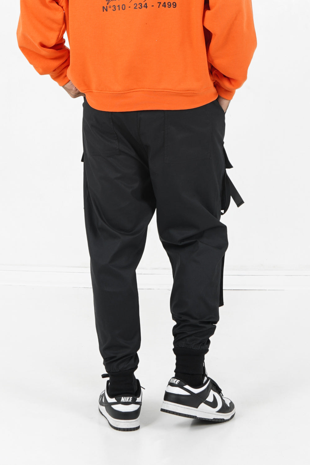 Sixth June - Cargo boucles poches logo Noir