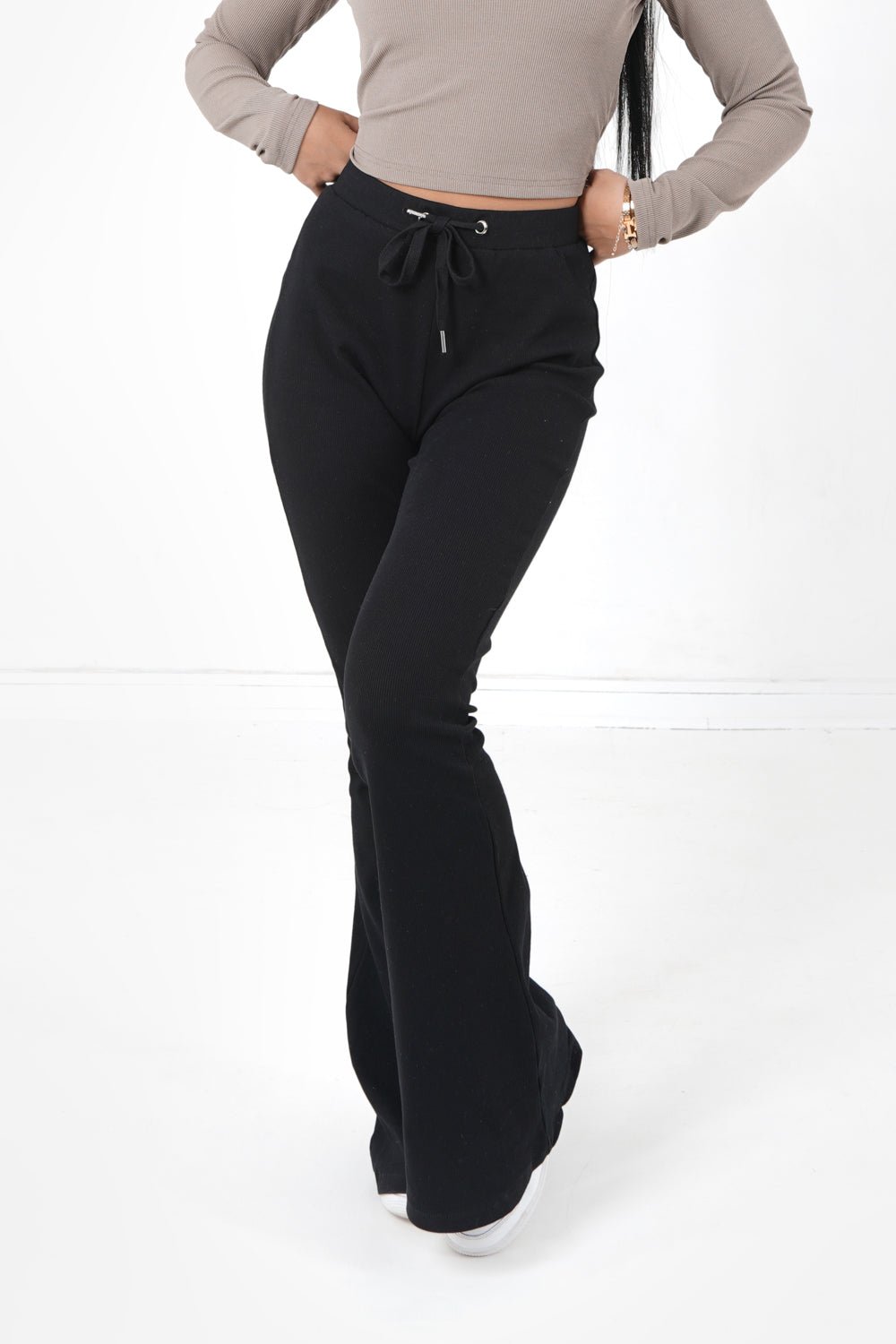 Sixth June - Pantalon flare noir