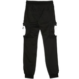 Sixth June - Pantalon jogging cargo réfléchissant noir