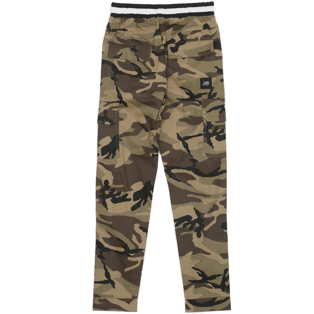 Sixth June - Pantalon camouflage cargo vert
