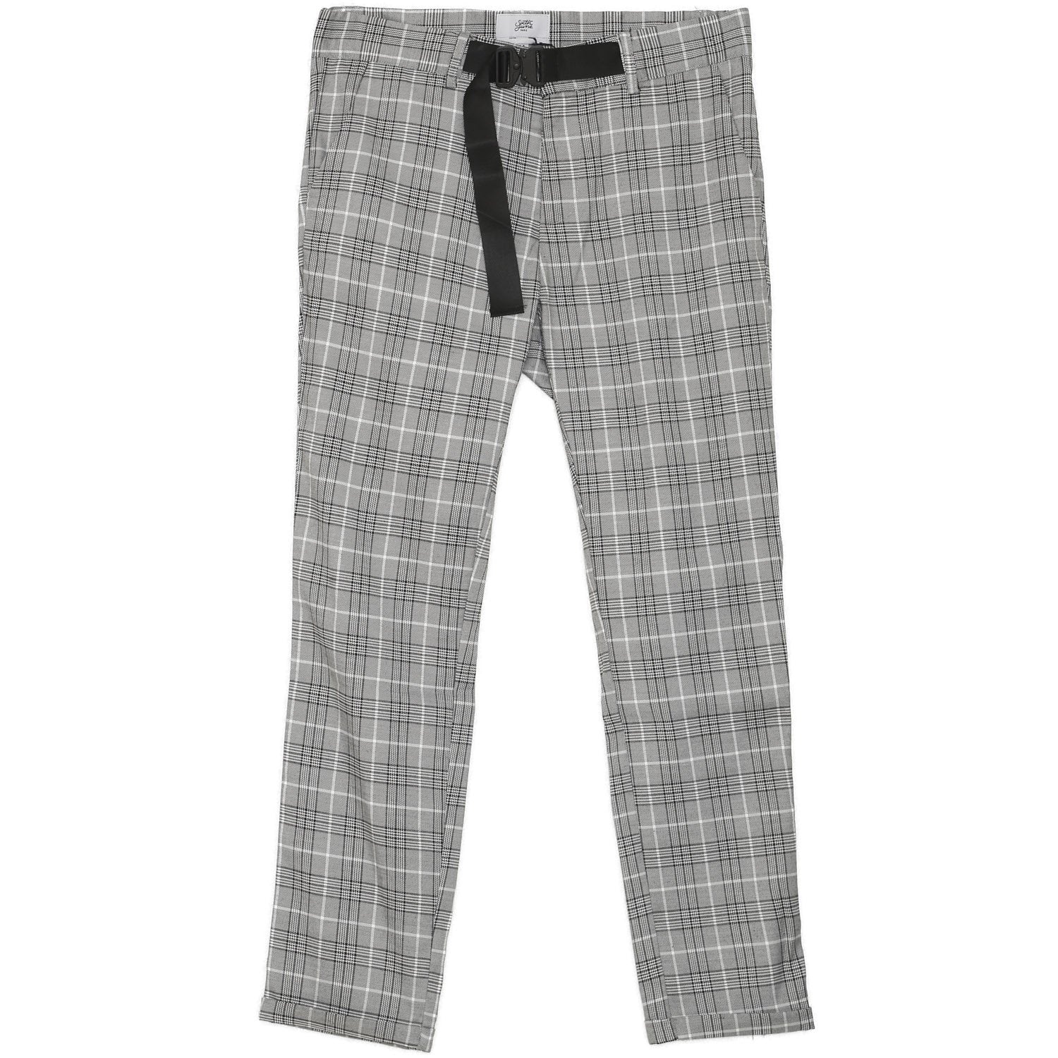 Sixth June - Pantalon Prince de Galles boucle gris noir