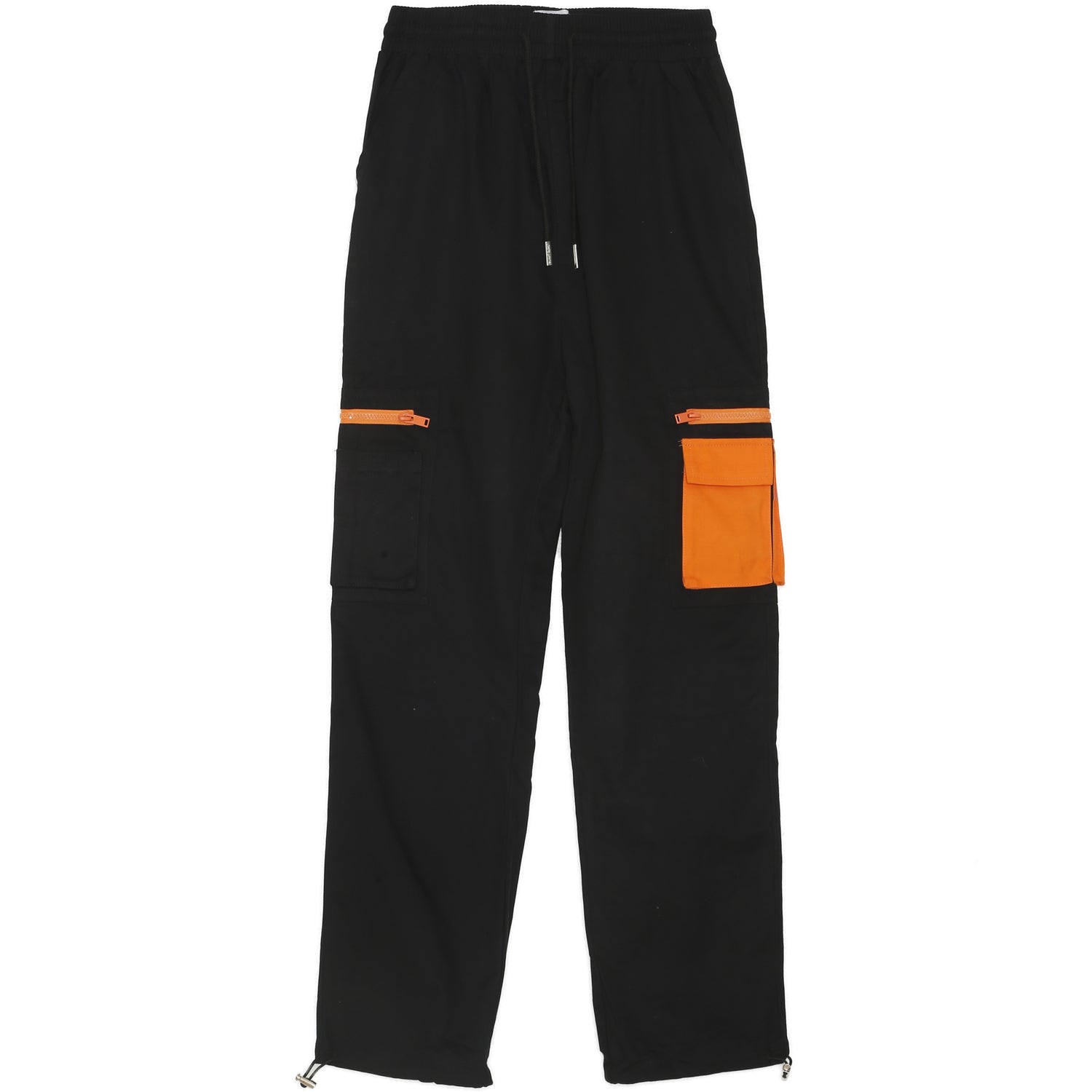 Sixth June - Pantalon cargo empiècement orange Noir