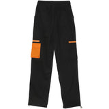 Sixth June - Pantalon cargo empiècement orange Noir