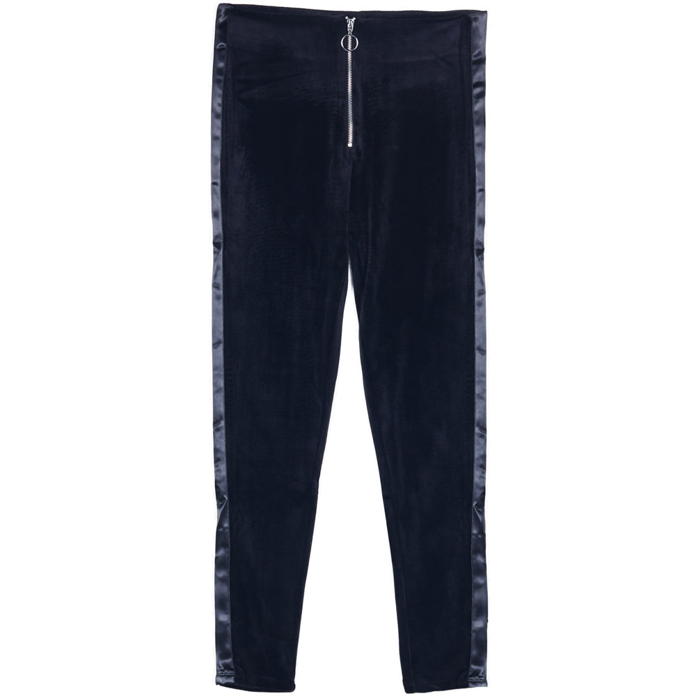 Sixth June - Legging velours bandes noir