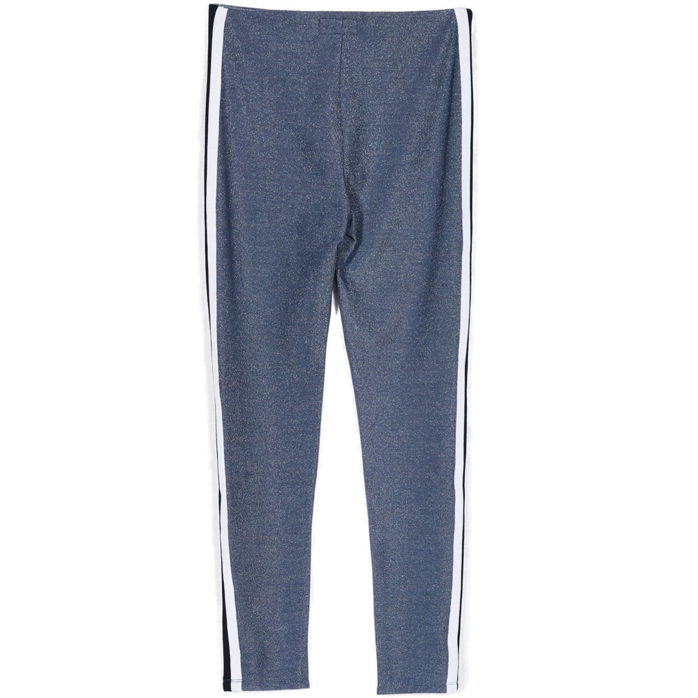 Sixth June - Legging jersey brillant bandes gris
