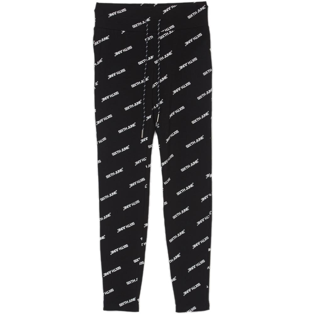Legging imprimés all-over noir