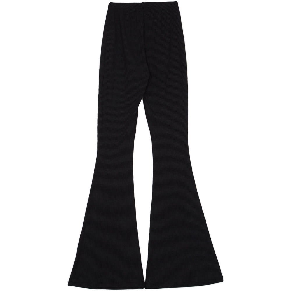 Sixth June - Pantalon évasé logo signature noir