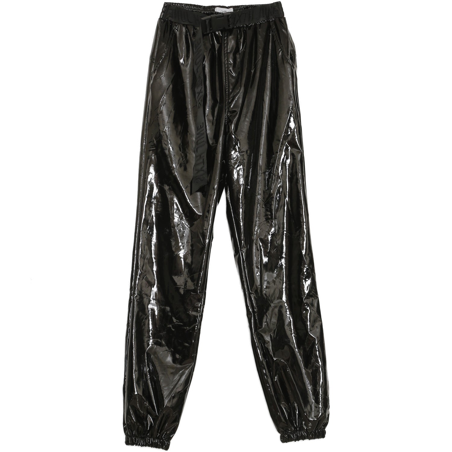 Sixth June - Pantalon vinyle boucle noir