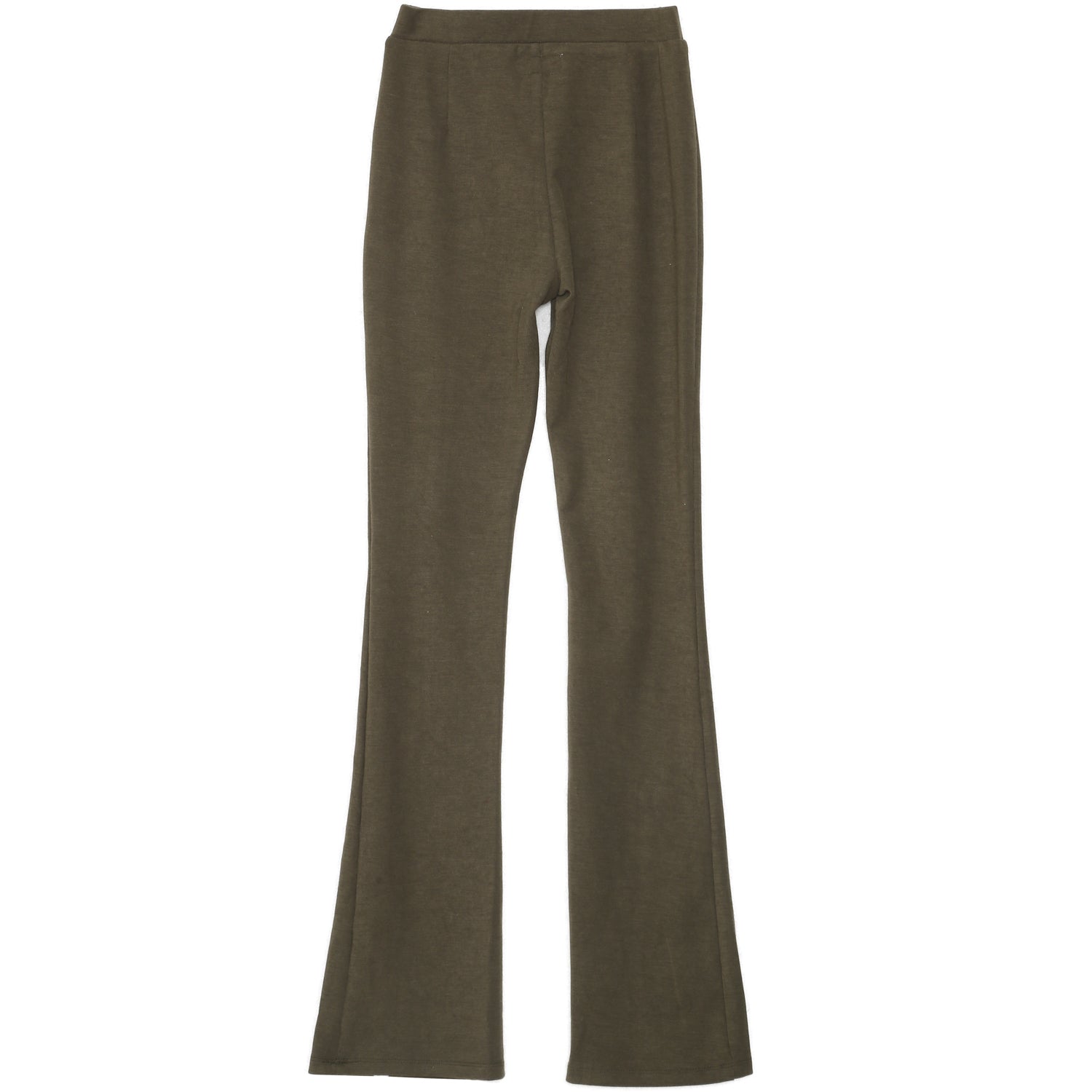 Sixth June - Pantalon évasé fente vert foncé