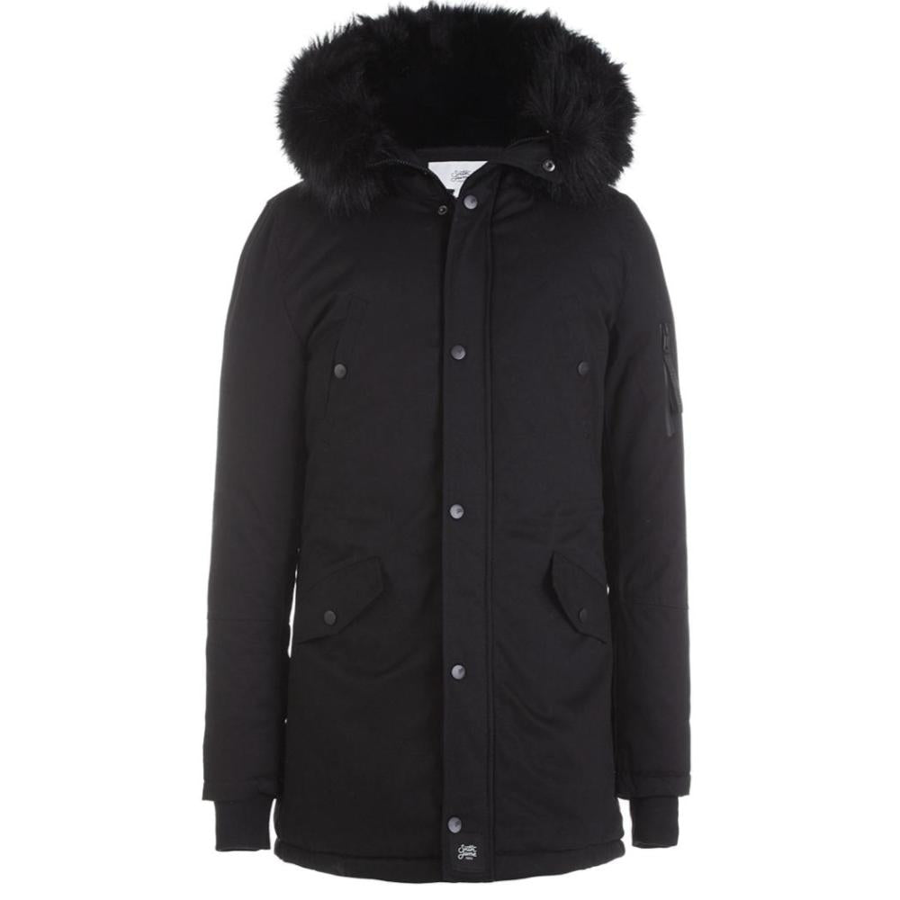 Sixth June - Parka doublure fourrure noir noir