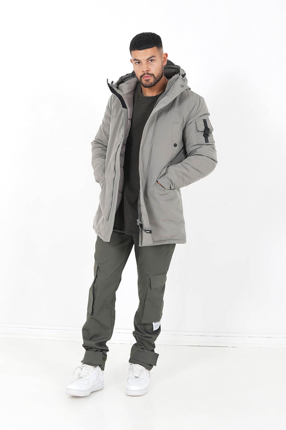 Sixth June - Parka capuche Vert kaki