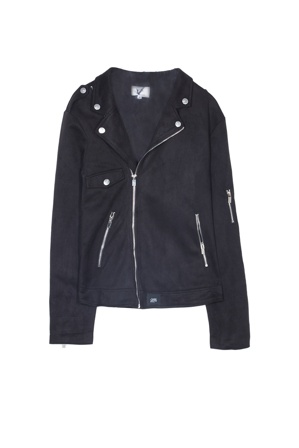 Sixth June - Veste broderies roses blanches noir