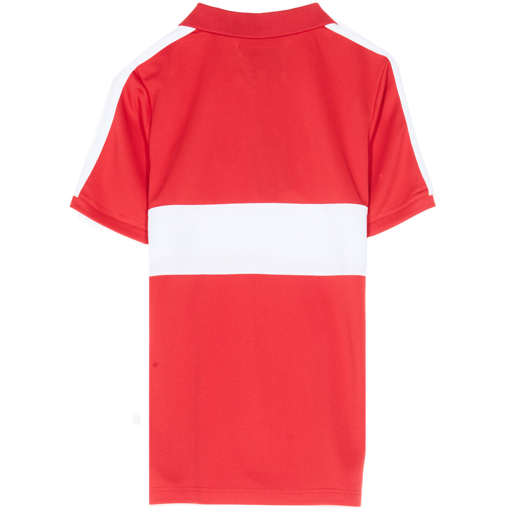 Sixth June - Maillot col football league rouge