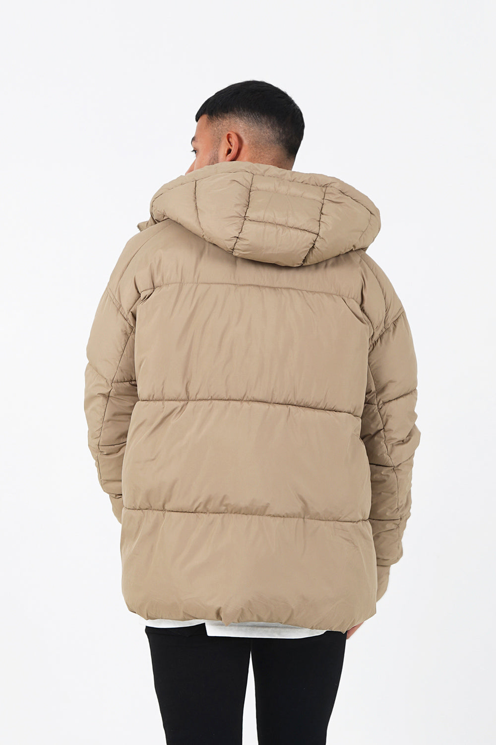 Sixth June - Doudoune courte matelassée Beige foncé