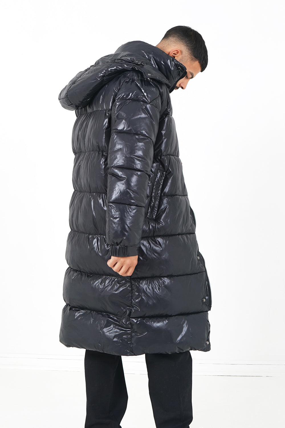 Sixth June - Doudoune longue matelassée Noir