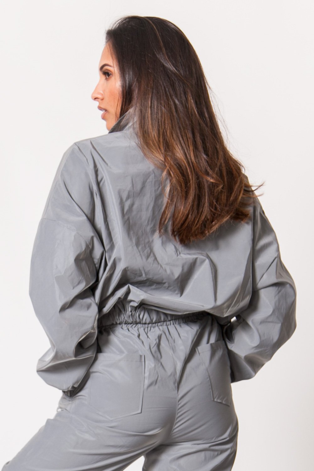 Sixth June - Veste réfléchissante logo gris clair