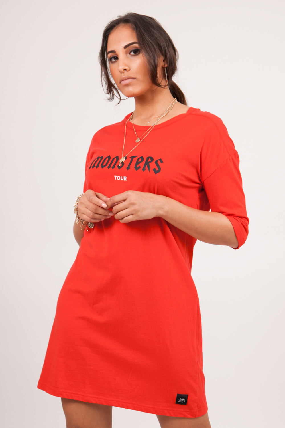 Sixth June - Robe t-shirt Monsters Tour rouge