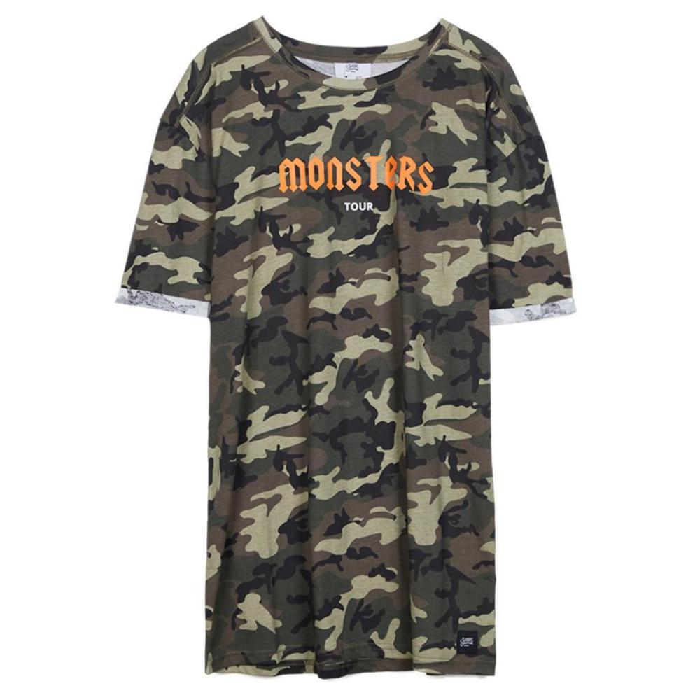 Sixth June - Robe t-shirt Monsters Tour camouflage