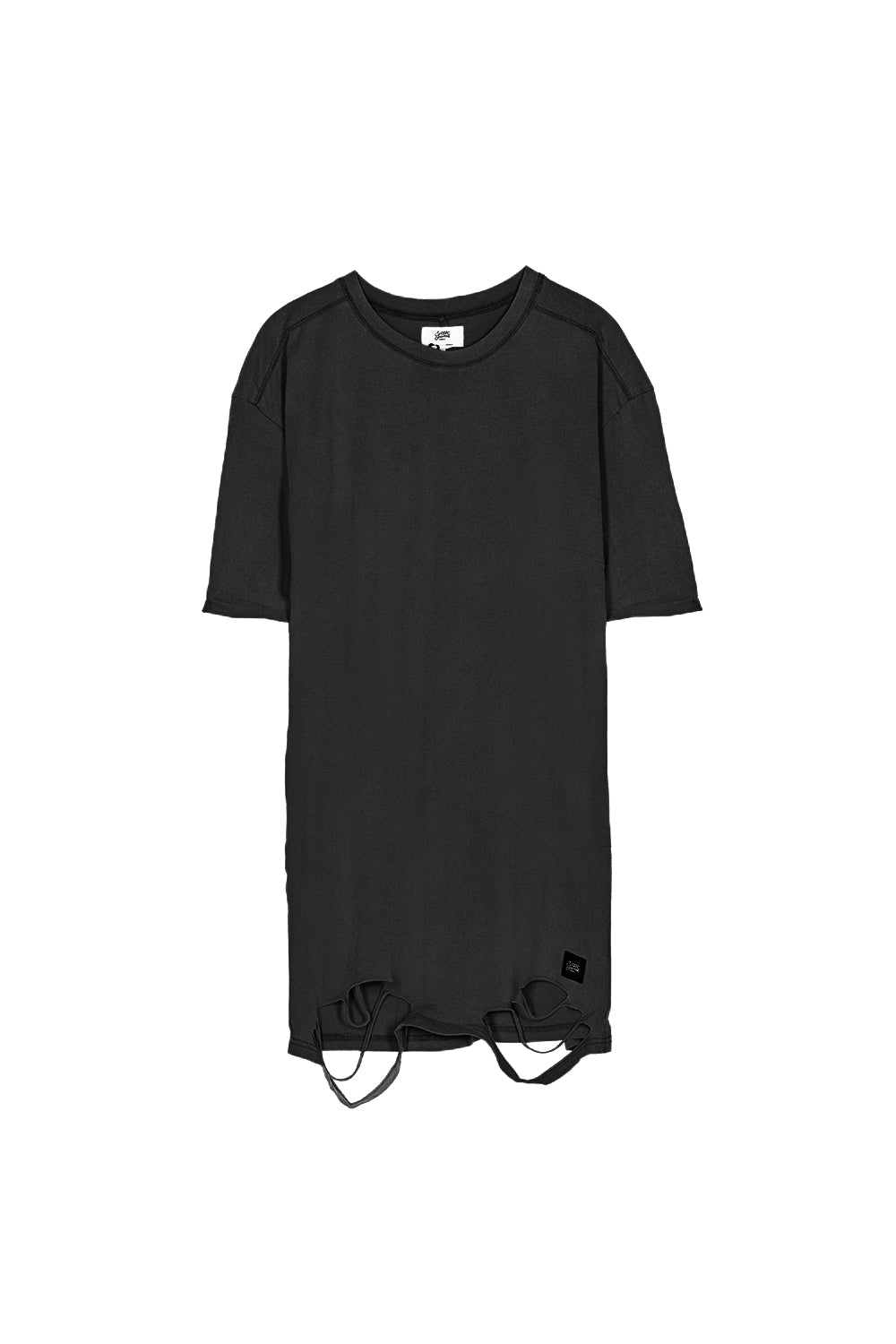 Sixth June - Robe t-shirt déchirée noire W2371VDR
