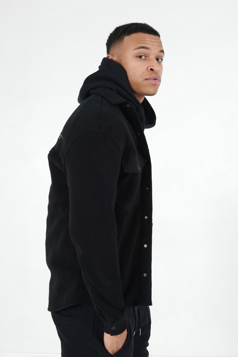 Sixth June - Chemise polaire logo arrière brodé Noir