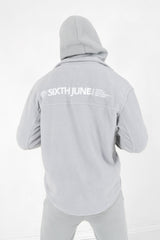 Sixth June - Chemise polaire logo arrière brodé Gris