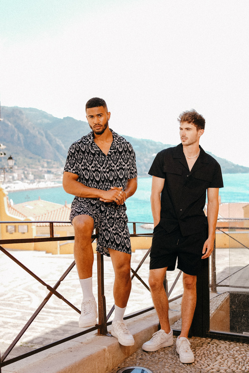 Sixth June - Chemise utilitaire manches courtes Noir