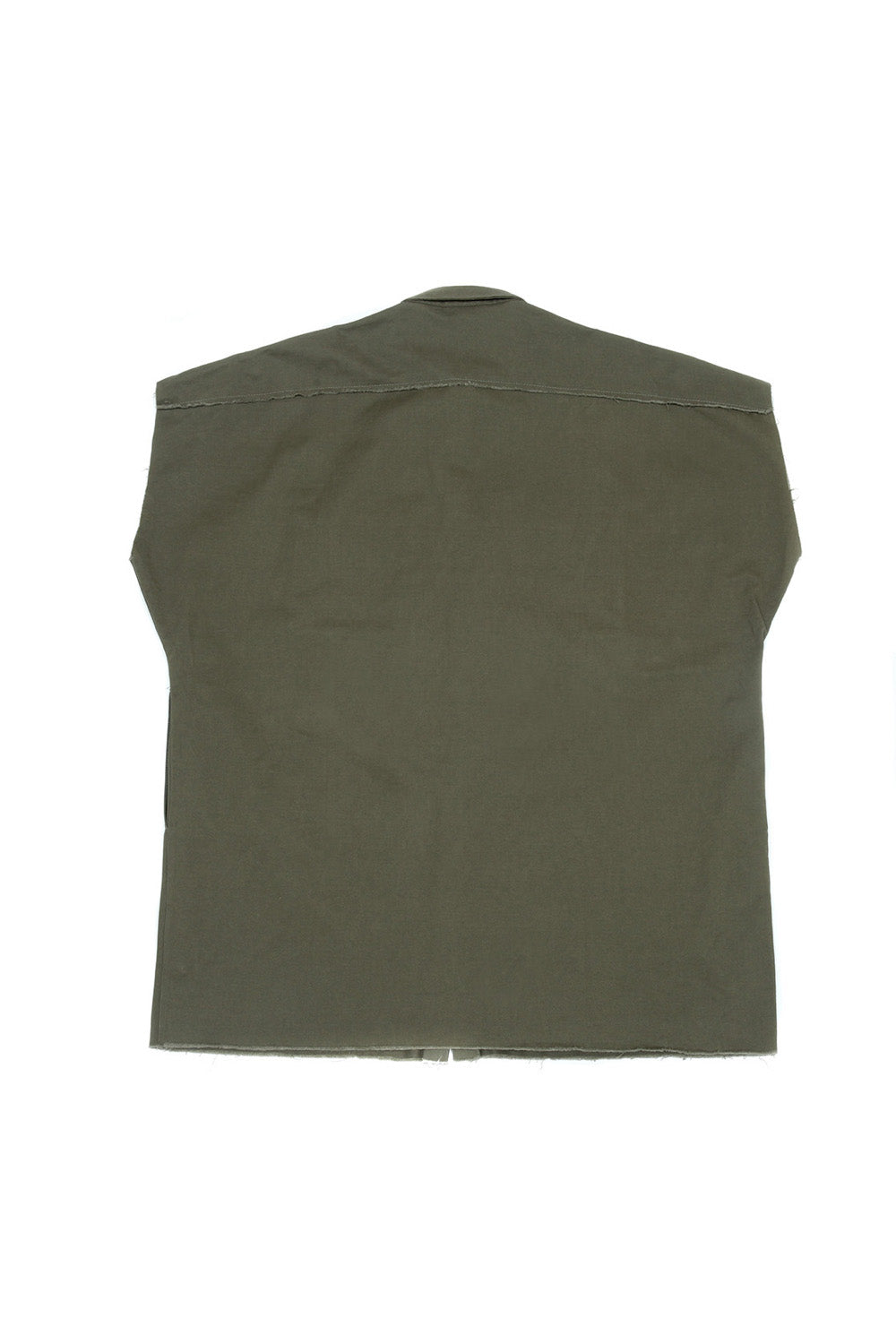 Sixth June - Chemise sans manches Safari kaki M2425VSH