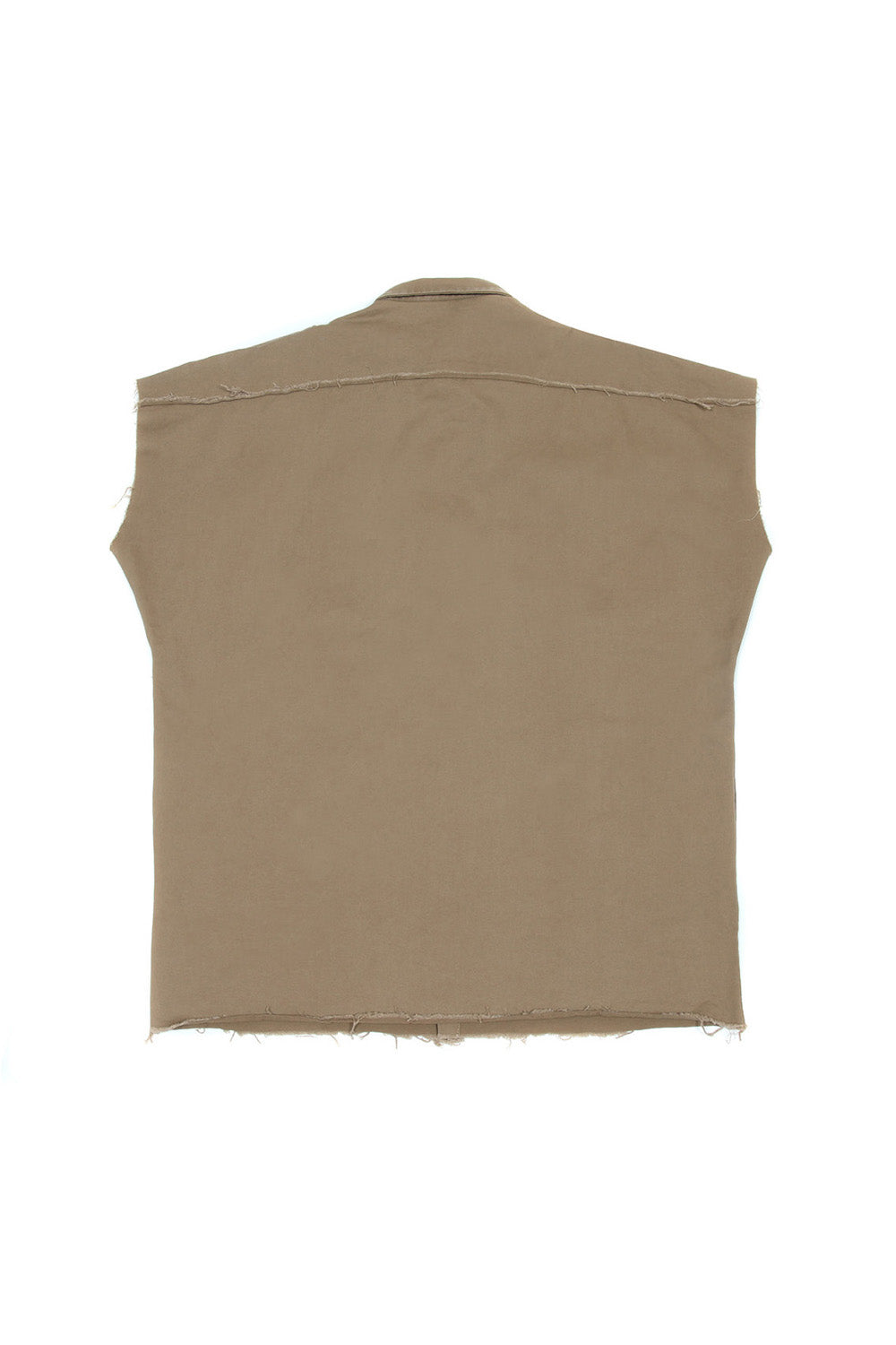 Sixth June - Chemise sans manches Safari beige M2425VSH