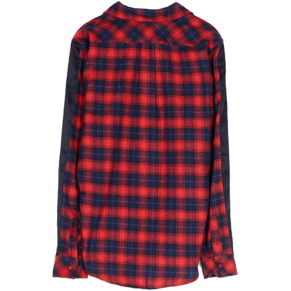 Sixth June - Chemise tartan bandes rouge