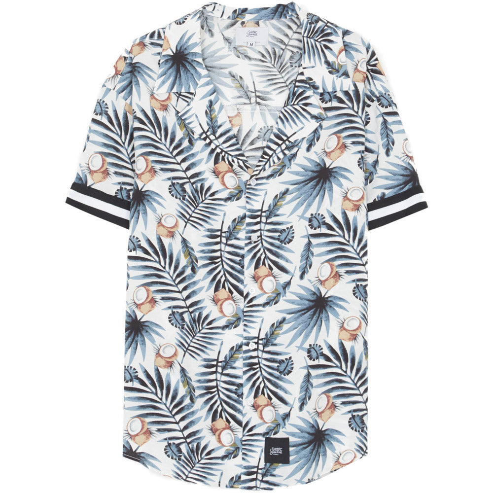 Sixth June - Chemisette large bandes coco bleu blanc