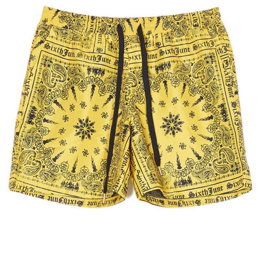 Sixth June - Maillot de bain bandana Sixth June jaune