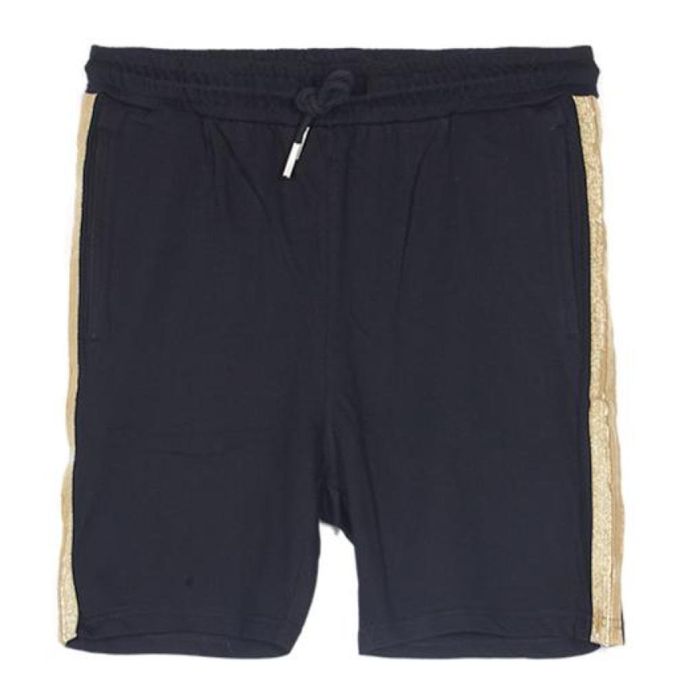 Sixth June - Short bandes dorées noir