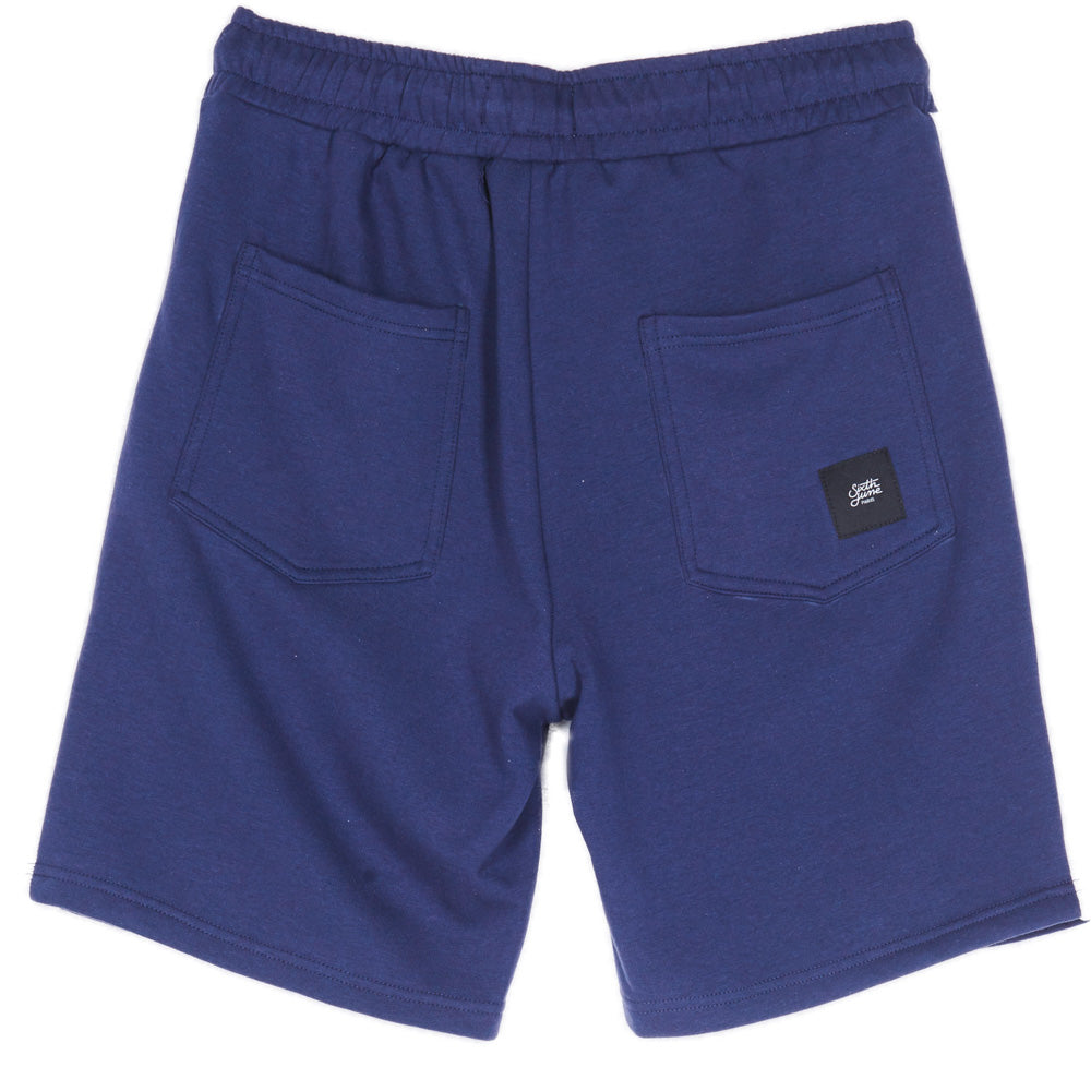 Sixth June - Short bandes logo bleu