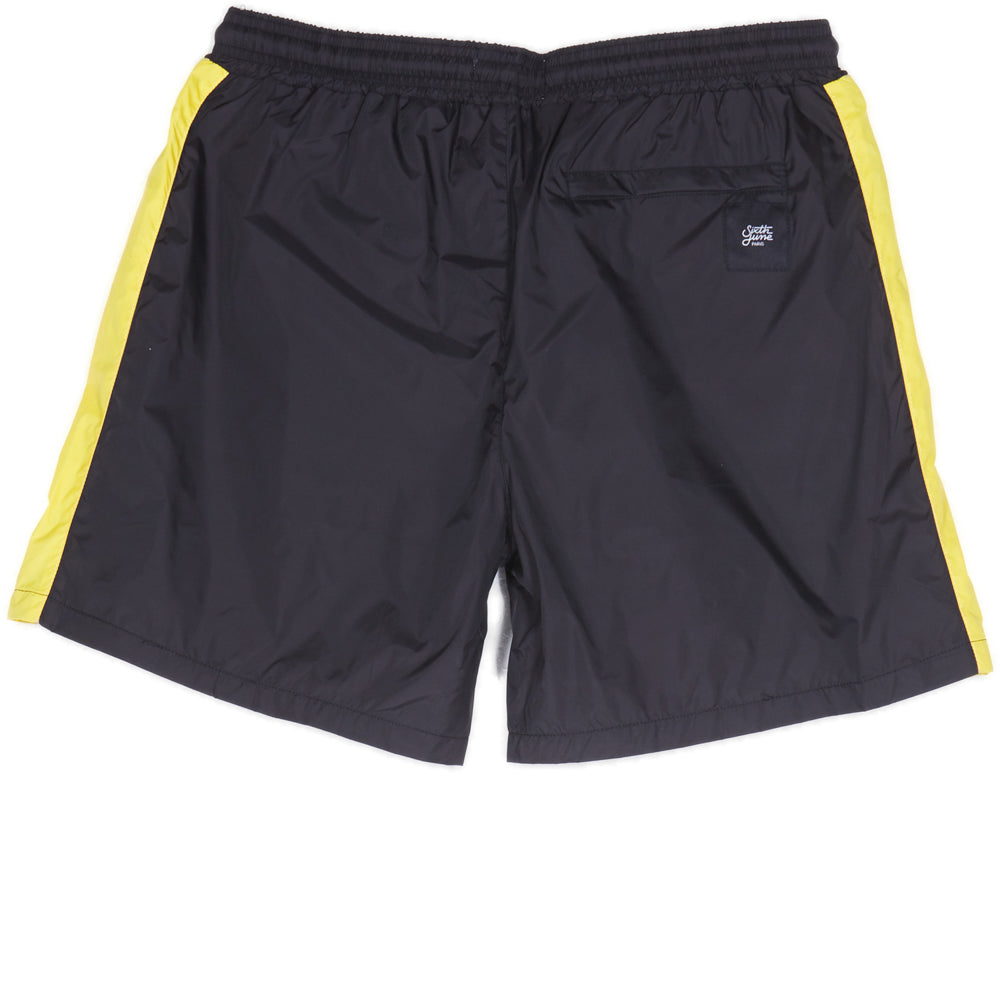 Sixth June - Maillot de bain bicolore bandes noir jaune