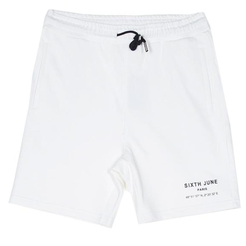 Sixth June - Short Paris GPS blanc