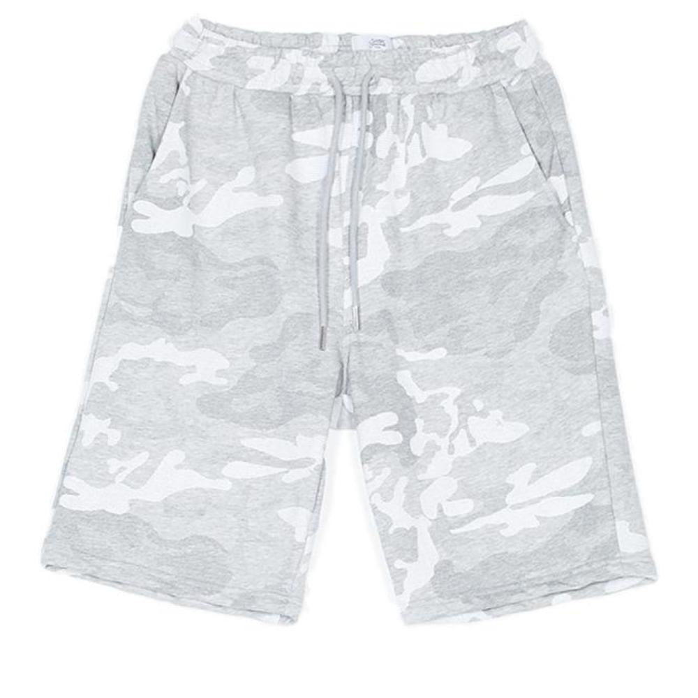 Sixth June - Short camouflage sport gris