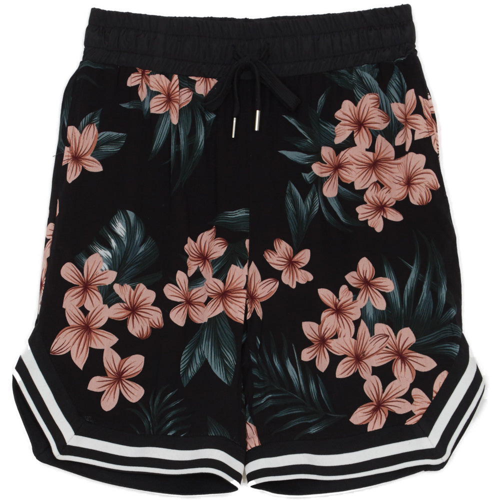 Sixth June - Short floral noir rose