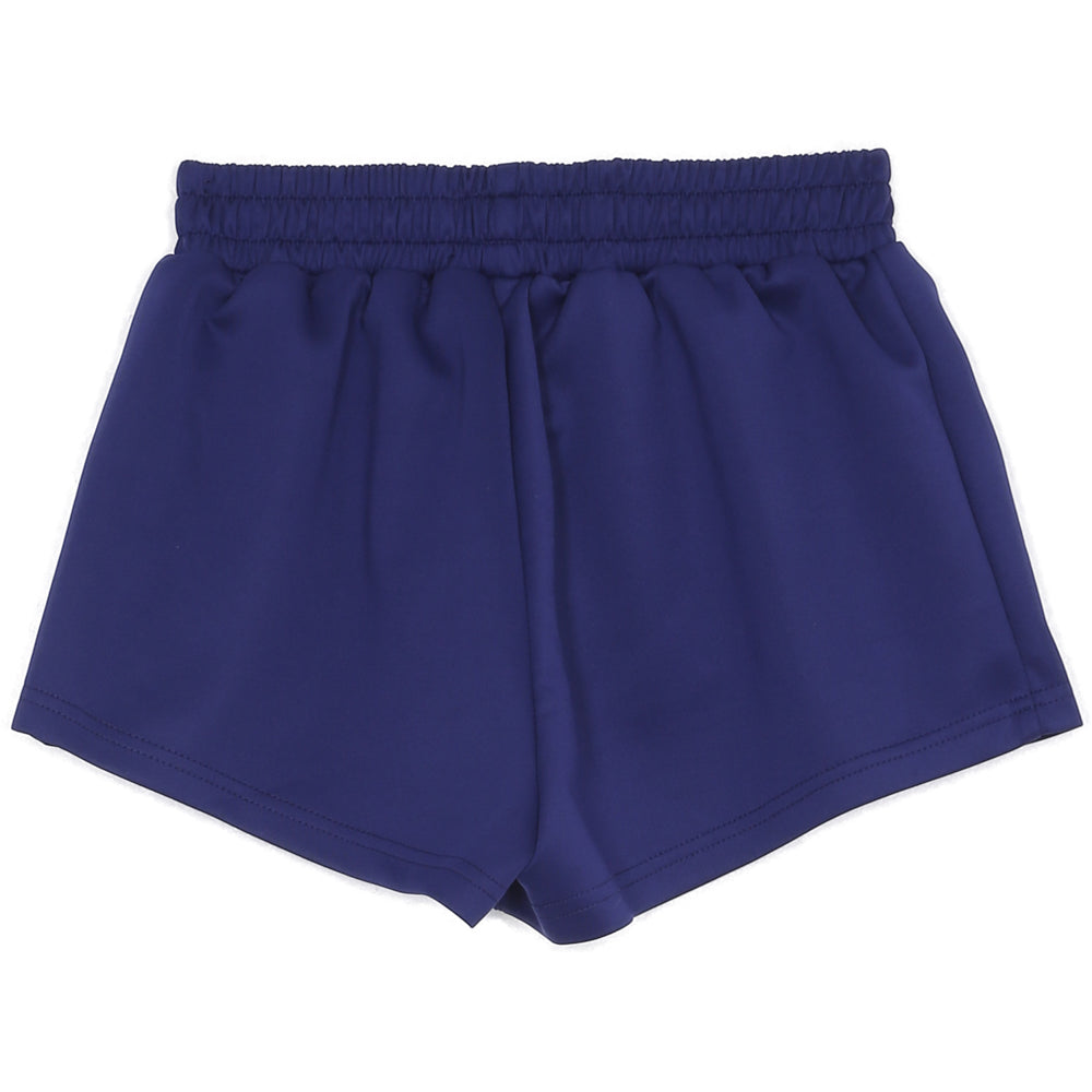 Sixth June - Short court logo signature bleu