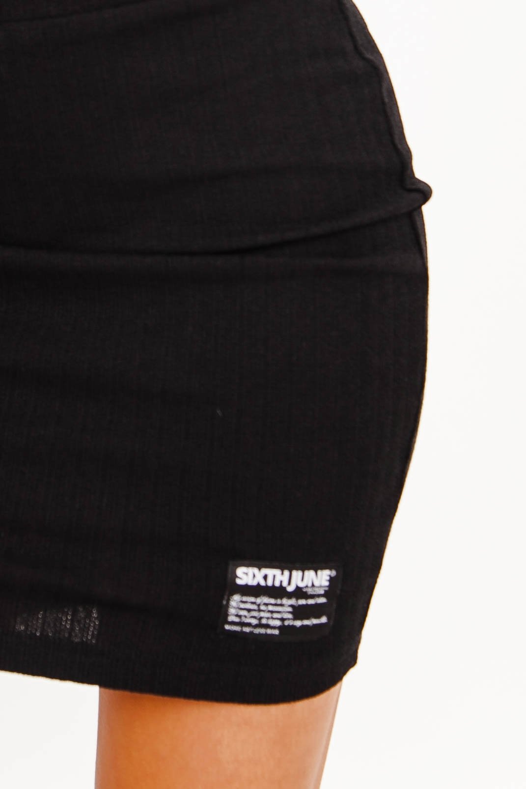 Sixth June - Jupe côtelé Noir