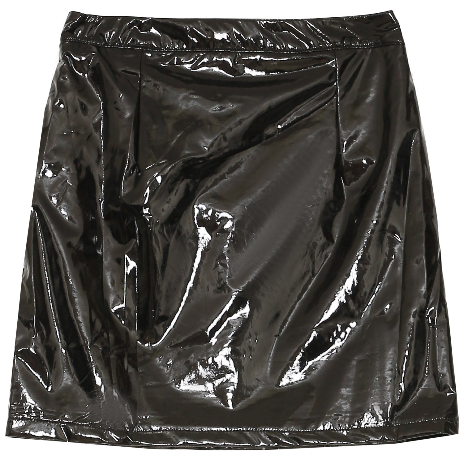 Sixth June - Jupe vinyle logo noir