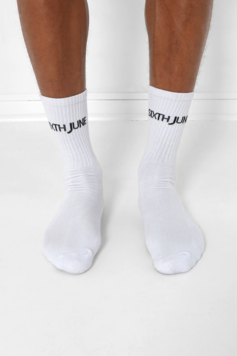 Sixth June - Lot de 3 paires de chaussettes logo Blanc