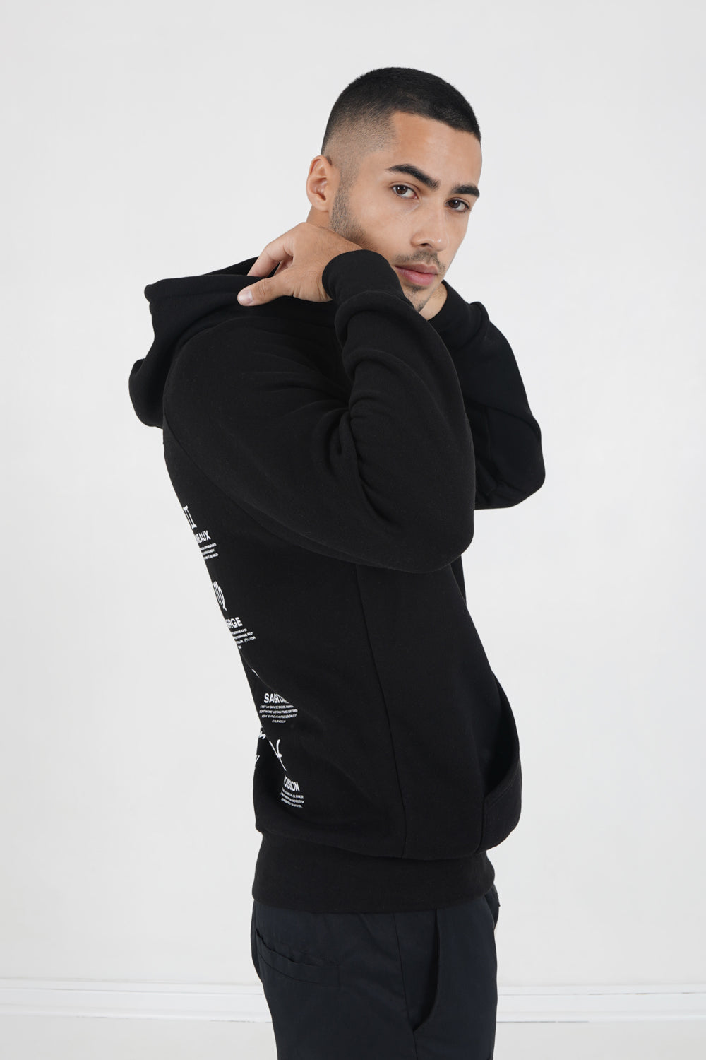 Sixth June - Sweat capuche signes zodiaque Noir