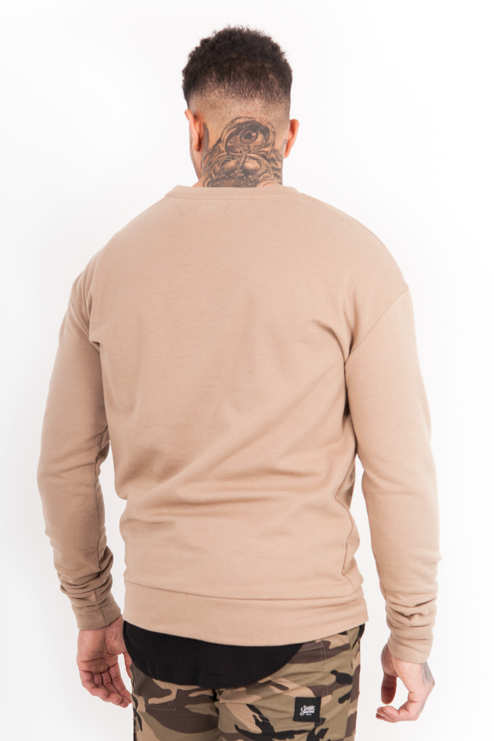 Sixth June - Sweat-shirt col rond classique beige