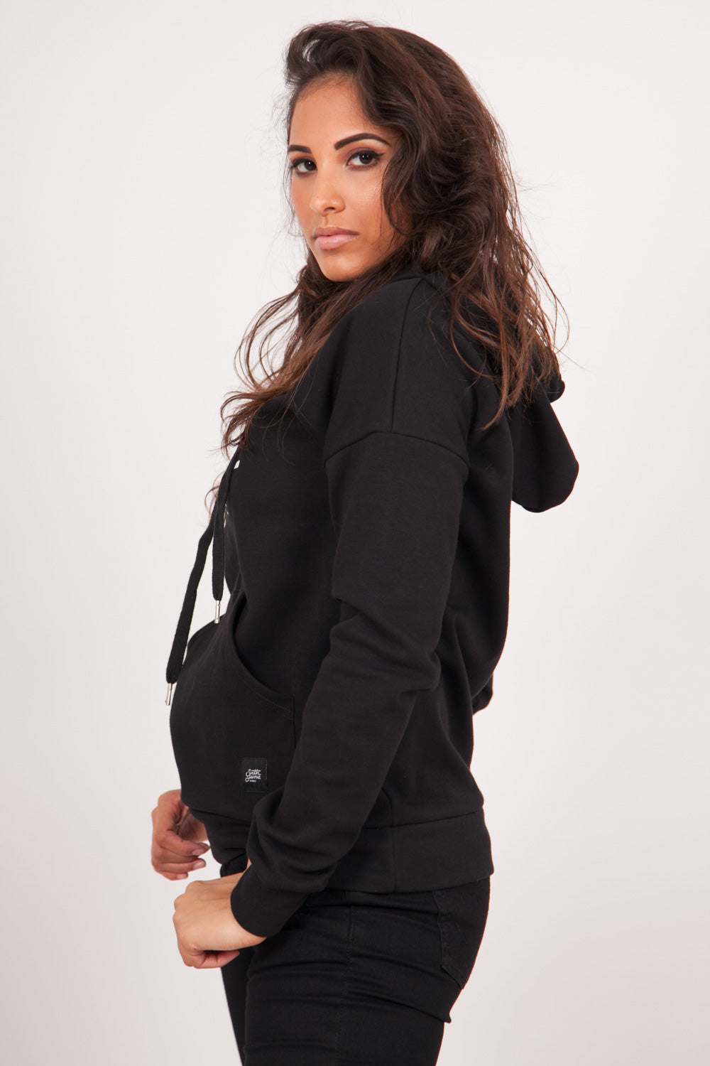 Sixth June - Sweat capuche logo noir