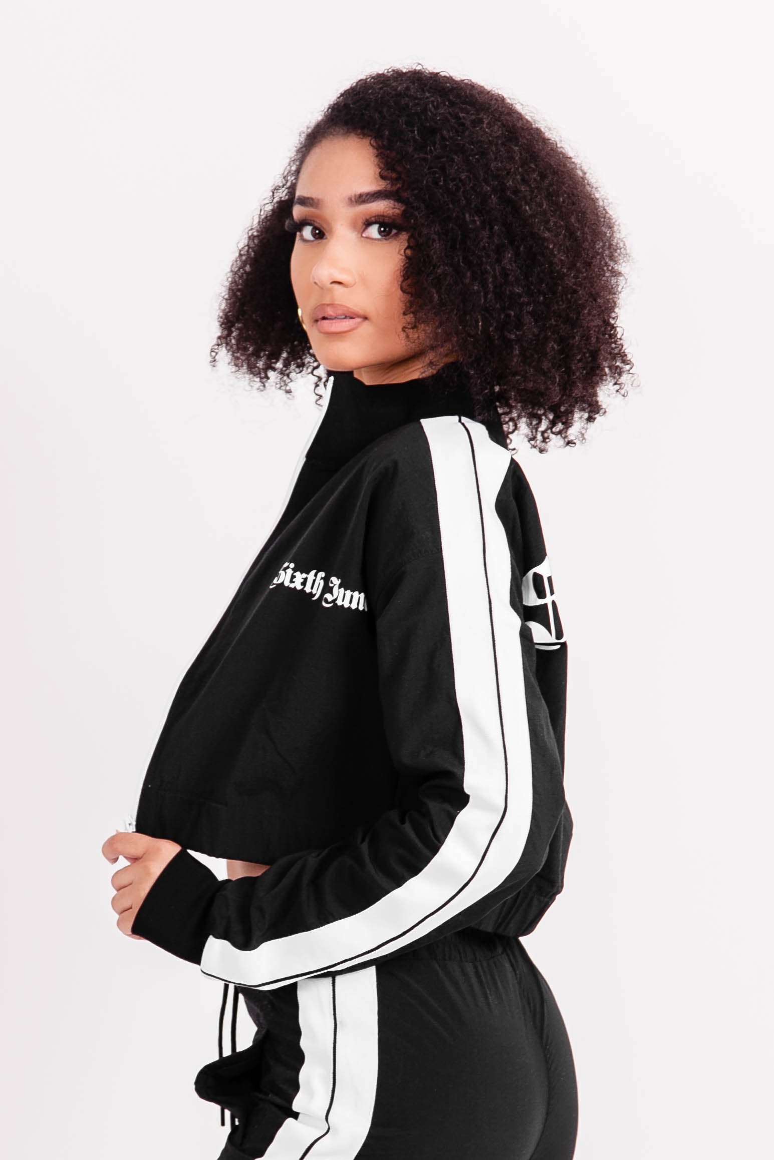 Sixth June - Veste de jogging nylon gothique noir