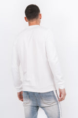 Logo College Sweatshirt White