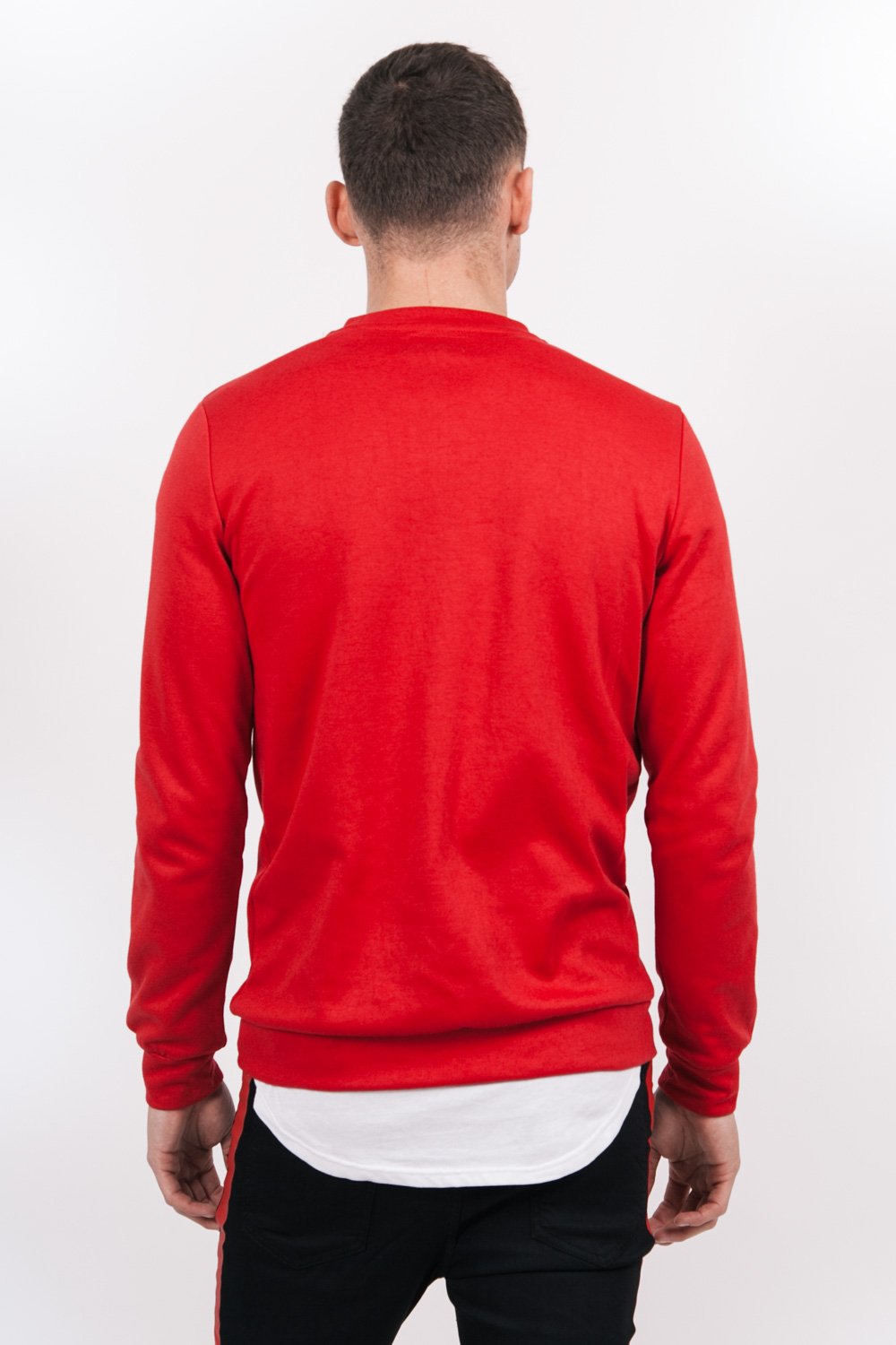 Logo College Sweatshirt Red