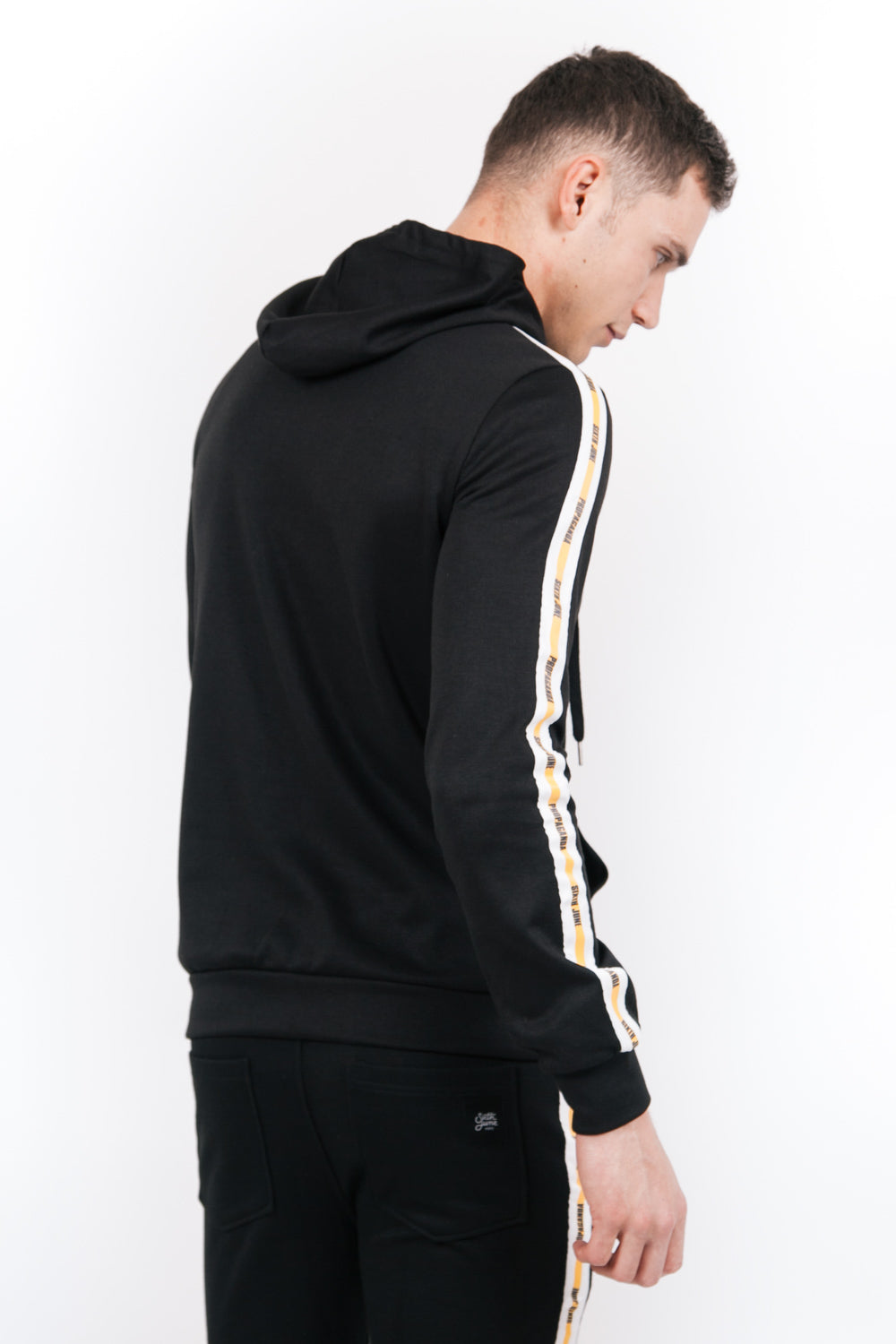 Sixth June - Sweat capuche Propaganda bandes noir