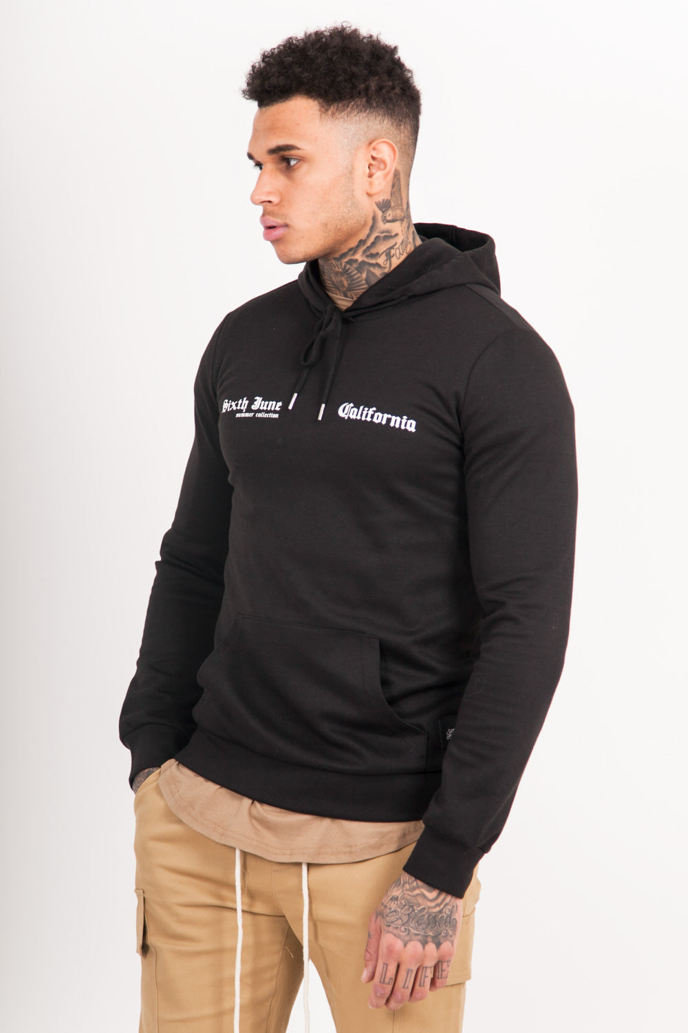 Sixth June - Sweatshirt capuche Santa Monica noir